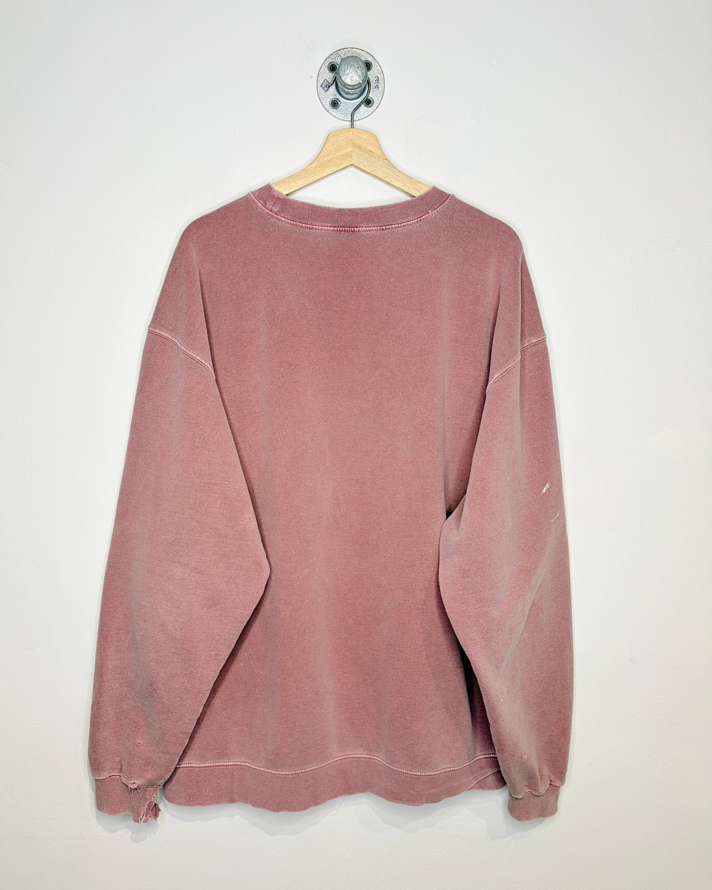 2000s Champion Iowa State Cyclones Faded Salmon Crewneck Sweatshirt