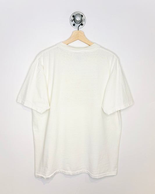 Vintage 1990 Whitehead’s Rampant Lion Pub England White Tee Shirt