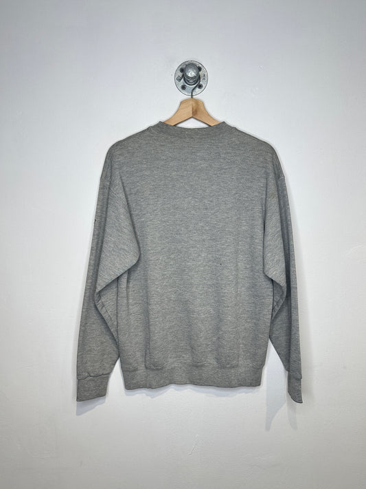Vintage 2000s Eeyore Under The Weather Grey Crewneck Sweatshirt