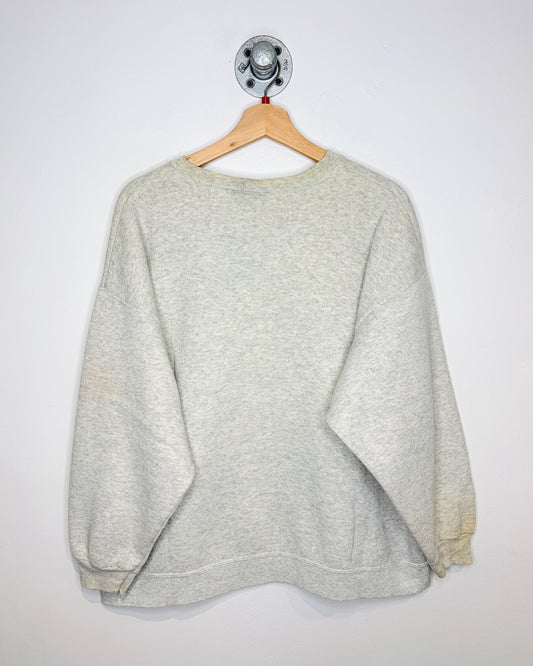 Vintage 1990s Tigger Piglet Pooh Grey Crewneck Sweatshirt