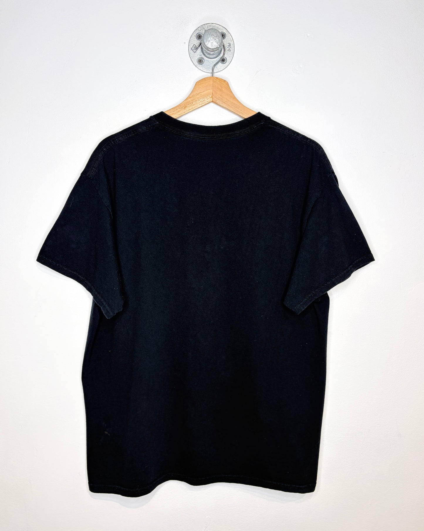 Tupac Kaw Vibes Graphic Print Black Tee Shirt