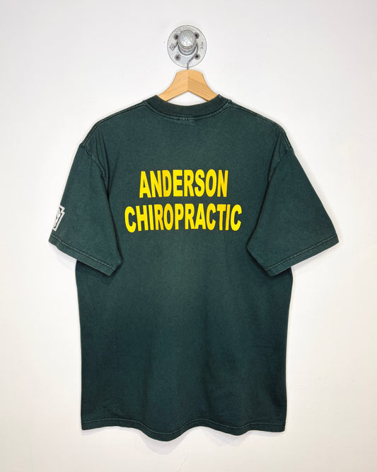 Vintage Little League Athletics Green Tee Shirt