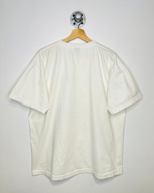 Vintage “Why I Can’t Wear Shorts” White Tee Shirt