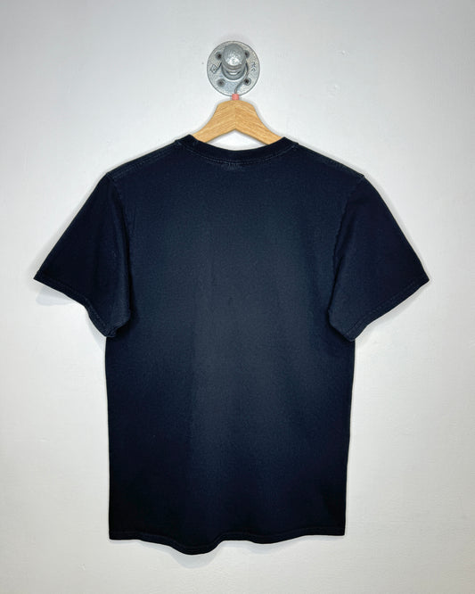 2000s Banff Canada Cat Black Tee Shirt