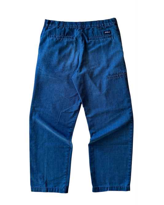 Vintage 90s Dickies Faded Navy Loose Fit Pants