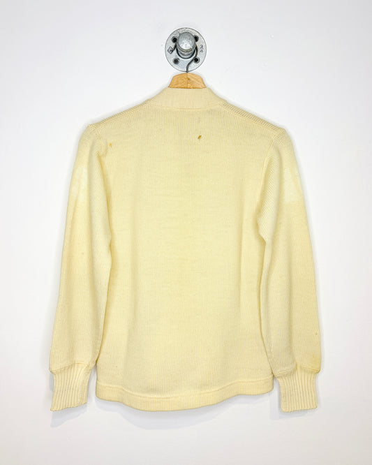 Vintage 50s/60s Tan Heavywight Cardigan
