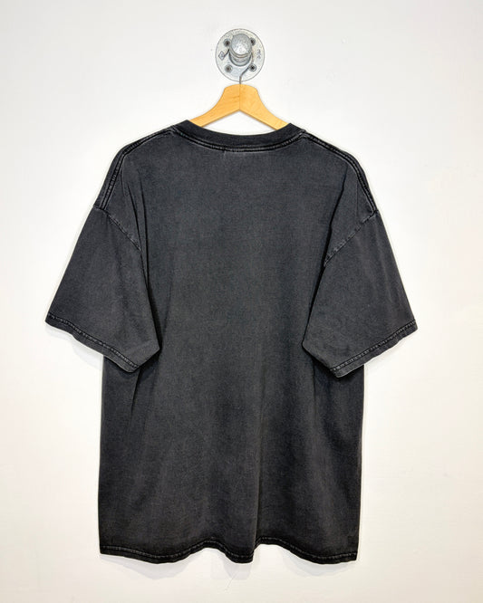 Vintage Scarface Al Capone Heavily Faded Black Tee Shirt