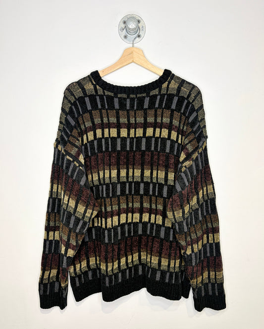 2000s Mercer Street Studio Black & Brown Sweater