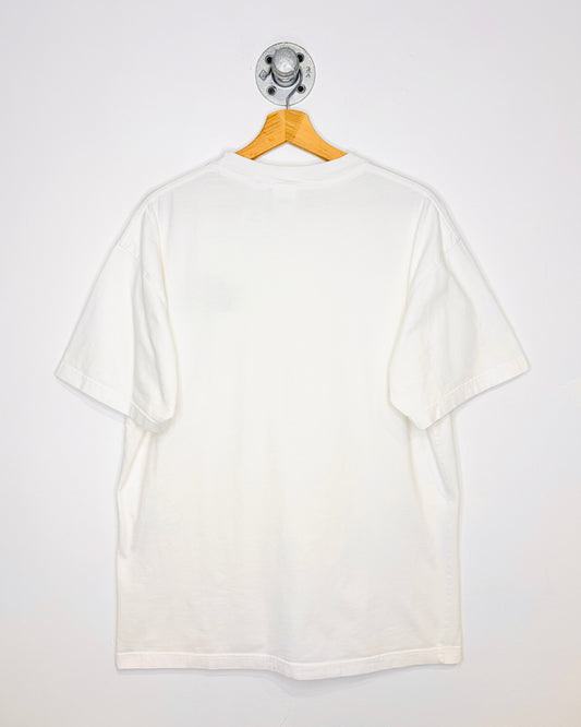 Vintage 90s Disney Winnie The Pooh & Friends White Pocket Tee Shirt