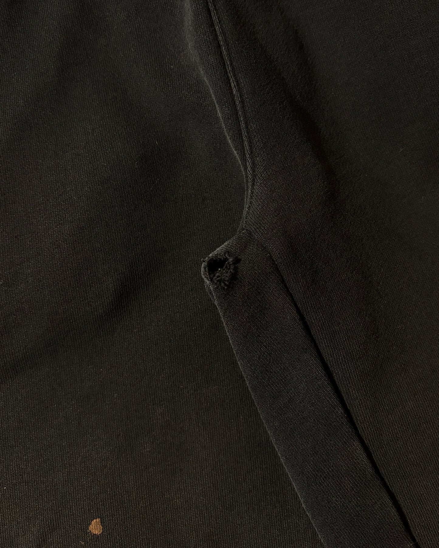 Women’s TNA Cozy Fleece Boyfriend Fit Black Sweatpants