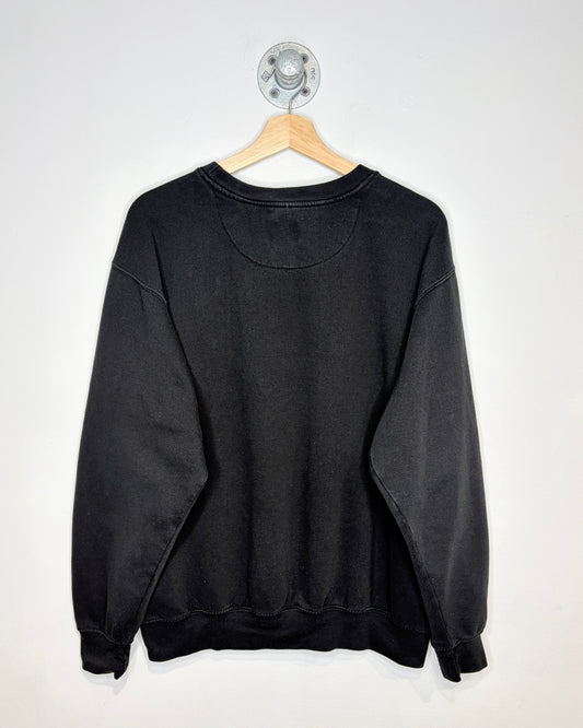 2000s University Of Alberta Black Crewneck Sweatshirt