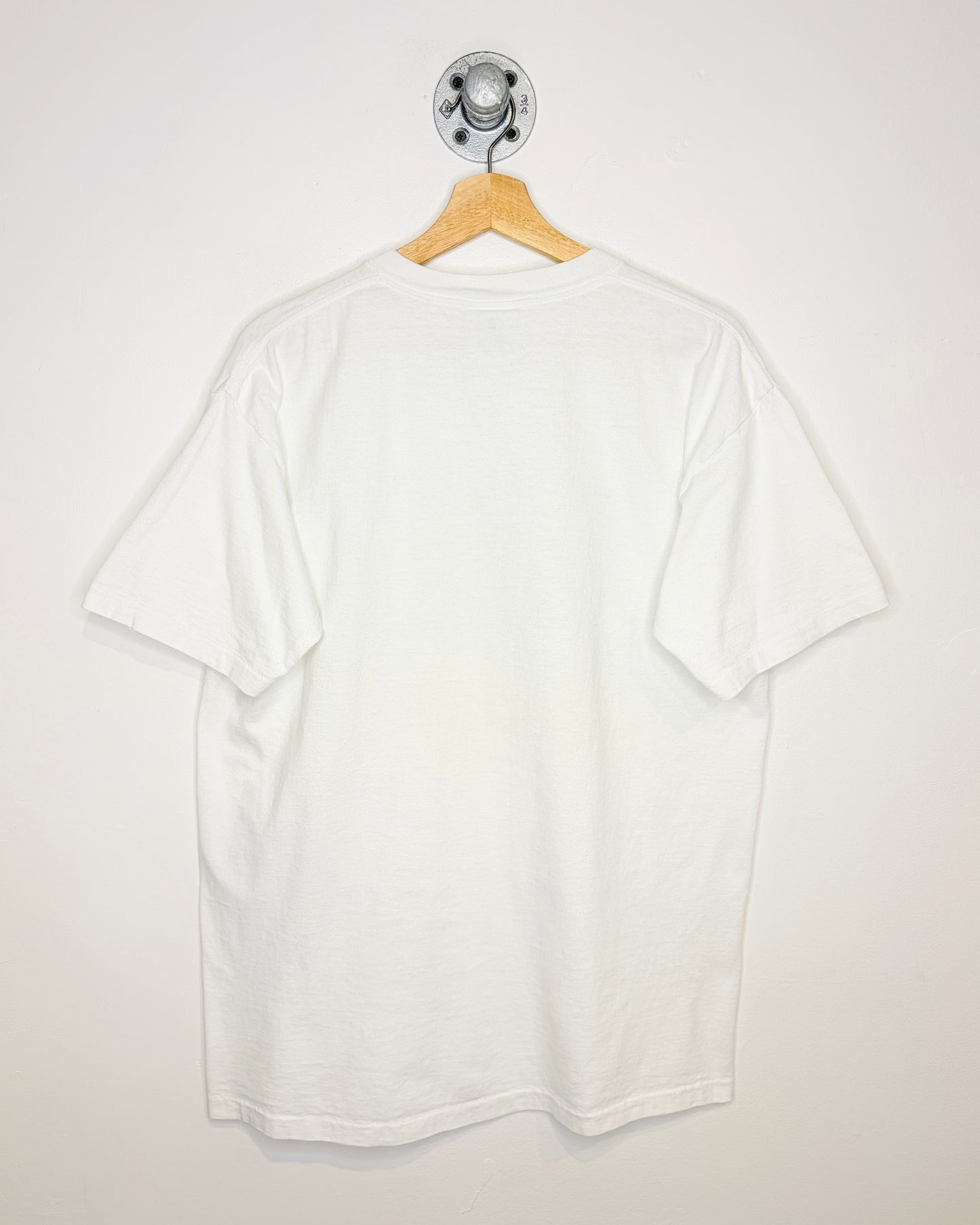 Vintage 1992 Steam Train Festival White Tee Shirt