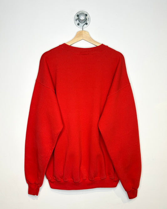 Vintage 90s Dayton Flyers Red Crewneck Sweatshirt