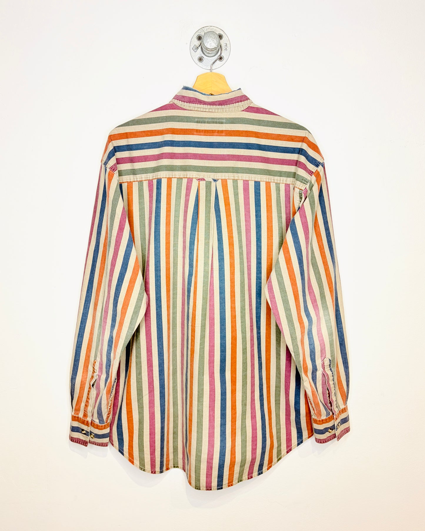 Vintage 90s Gulf Traders Multicoloured Button Up Shirt