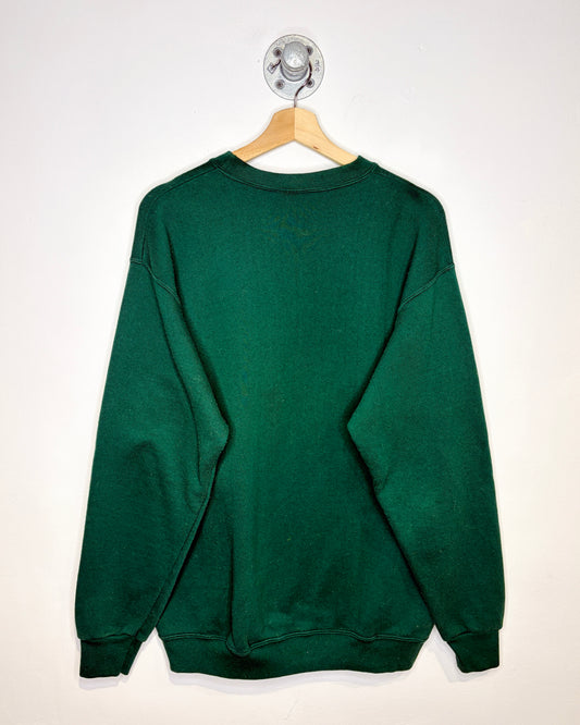 Vintage 1990s Irish Green Crewneck Sweatshirt
