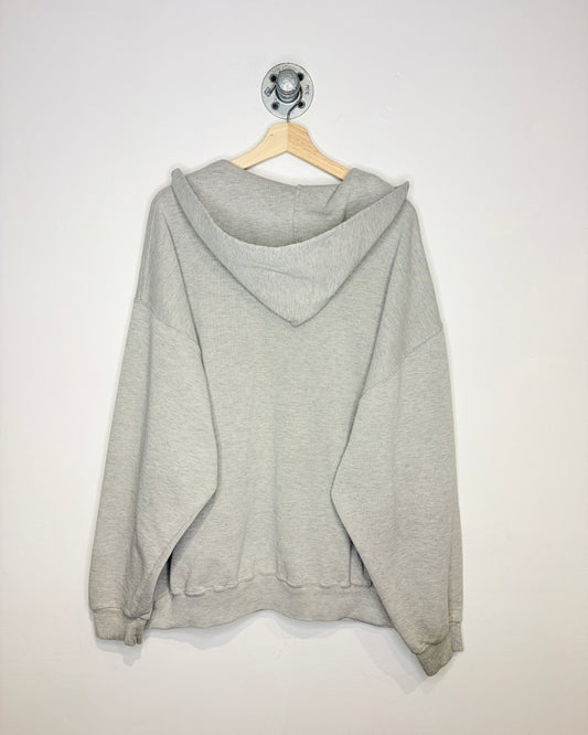 Vintage 2000 Thrashed Russell Trojans Grey Hoodie