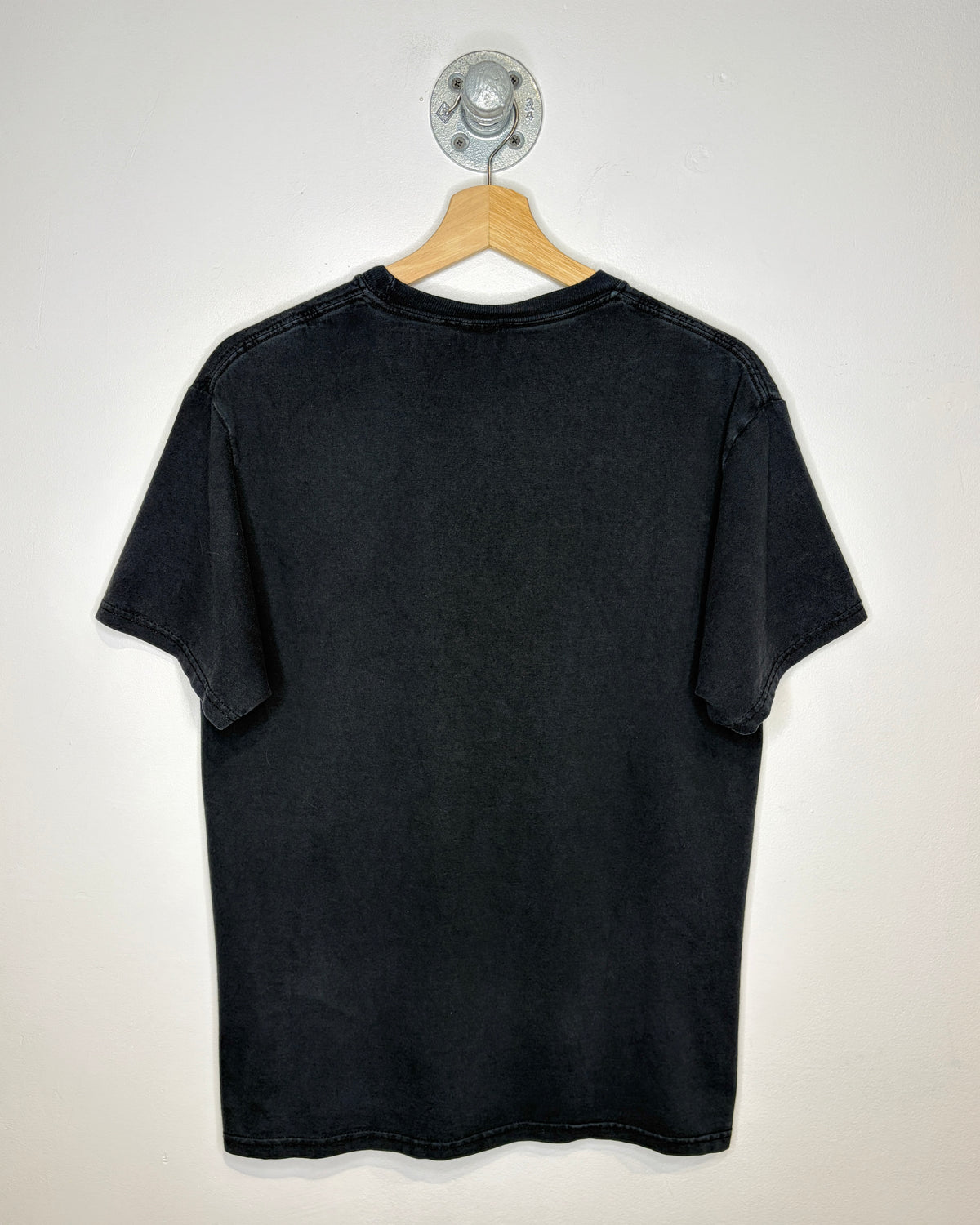 Vintage Early 2000s Mudvayne Faded Black Band Tee Shirt