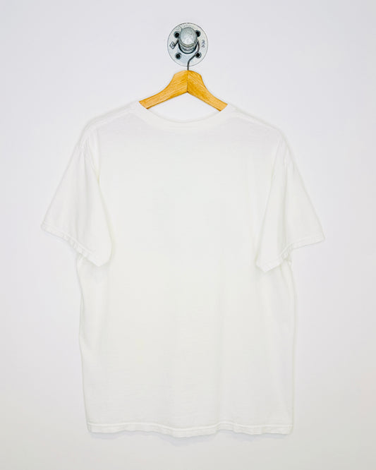 Vintage 2004 A Series Of Unfortunate Events Thrashed White Tee Shirt