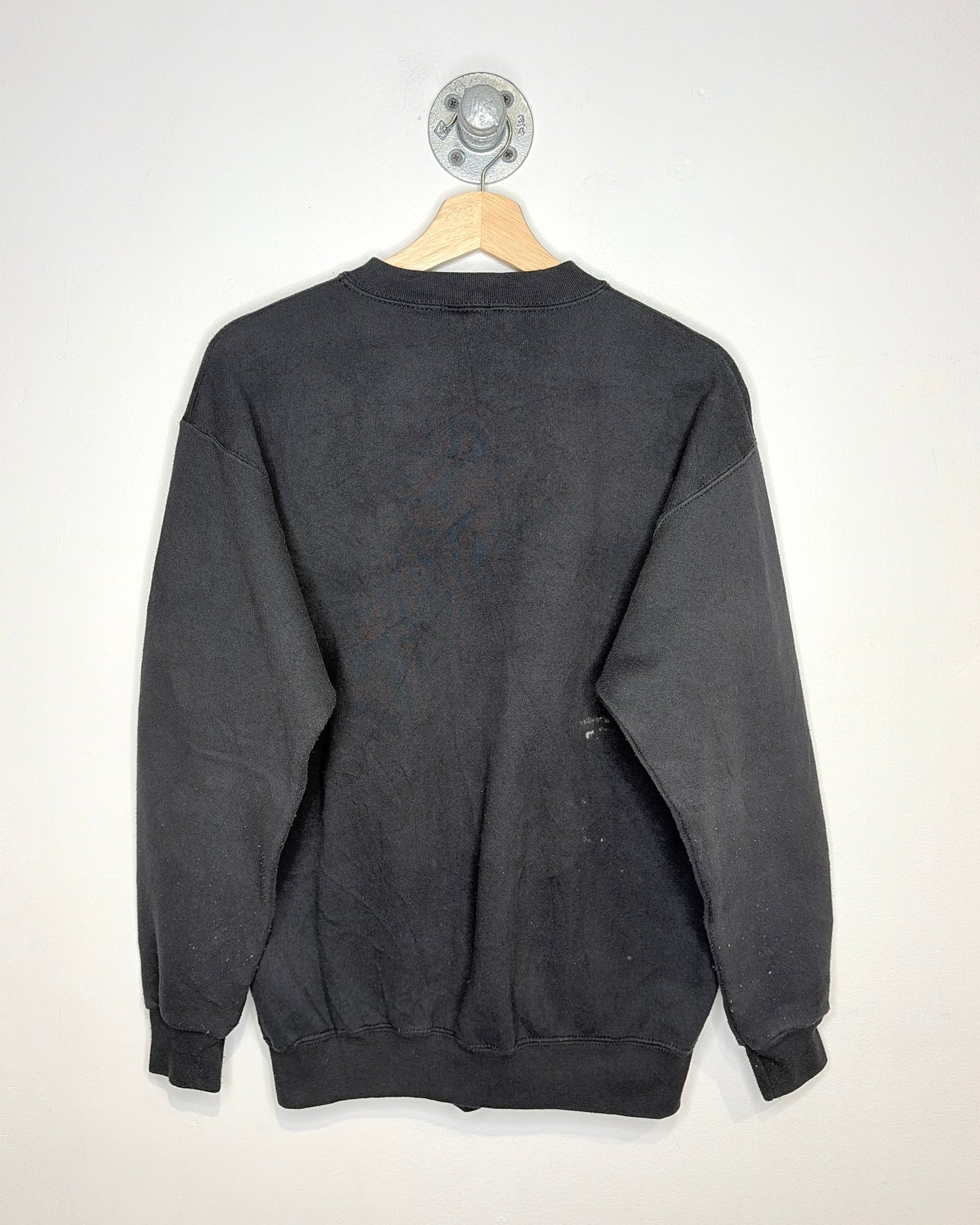 Vintage 90s Tigger Disney Black Crewneck Sweatshirt