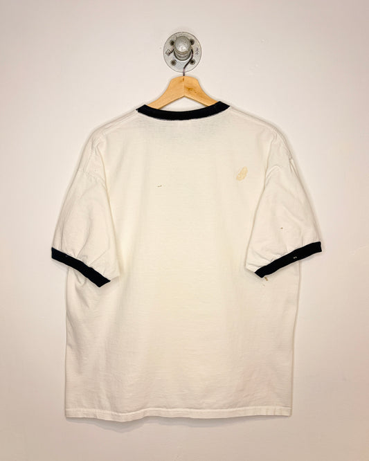 Vintage Converse White & Navy Ringer Tee Shirt