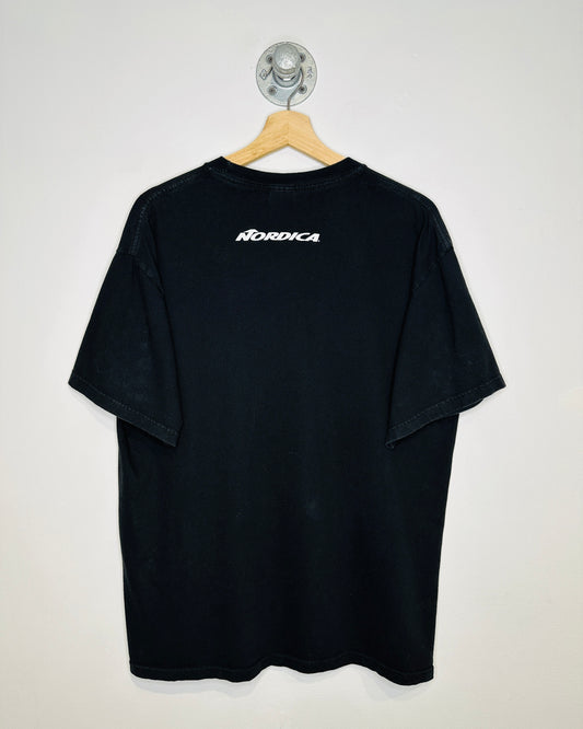 Vintage 2000s Nordica Enforcer Black Tee Shirt
