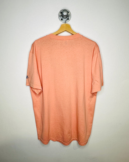 Vintage 1989 Bloomsday Finisher Pink Tee Shirt