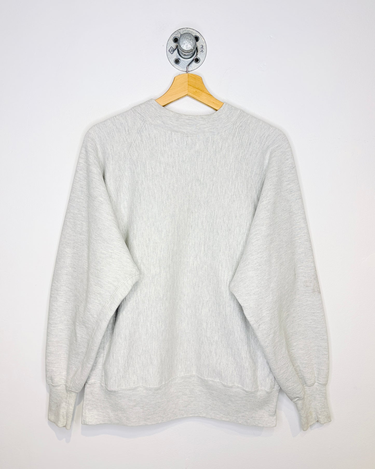 Vintage 90s Champion Reverse Weave U Of Alberta Grey Heavyweight Crewneck Sweatshirt