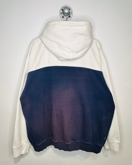2000s Y2K Sean John Two Tone Zip Up Hoodie