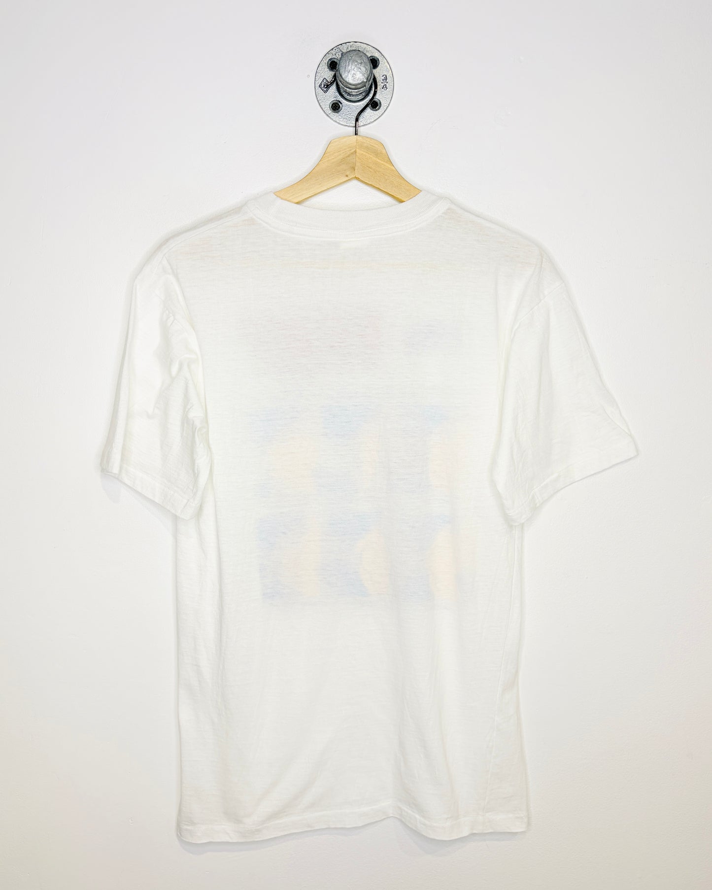 Vintage 80s “The Fart” Paper Thin White Tee Shirt