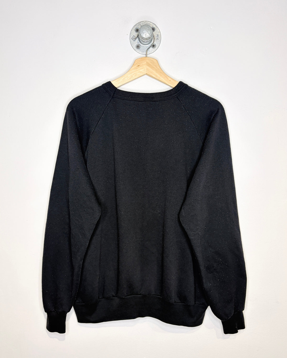 Vintage 1991 British Columbia Silver Star Mountain World Cup Black Crewneck Sweatshirt