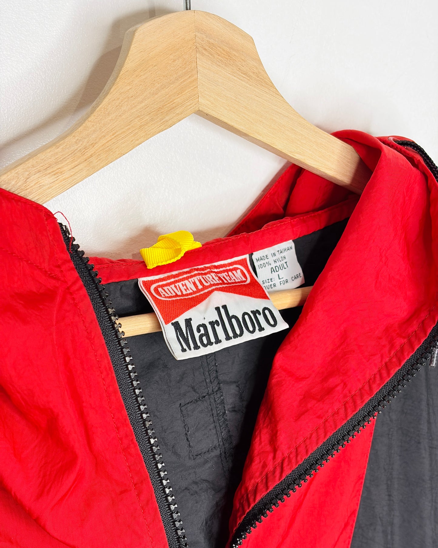 Vintage 90s Boxy Marlboro Adventure Team TwoTone Jacket