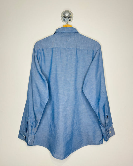 Vintage 70s Fieldmaster Chambray Button Up Shirt