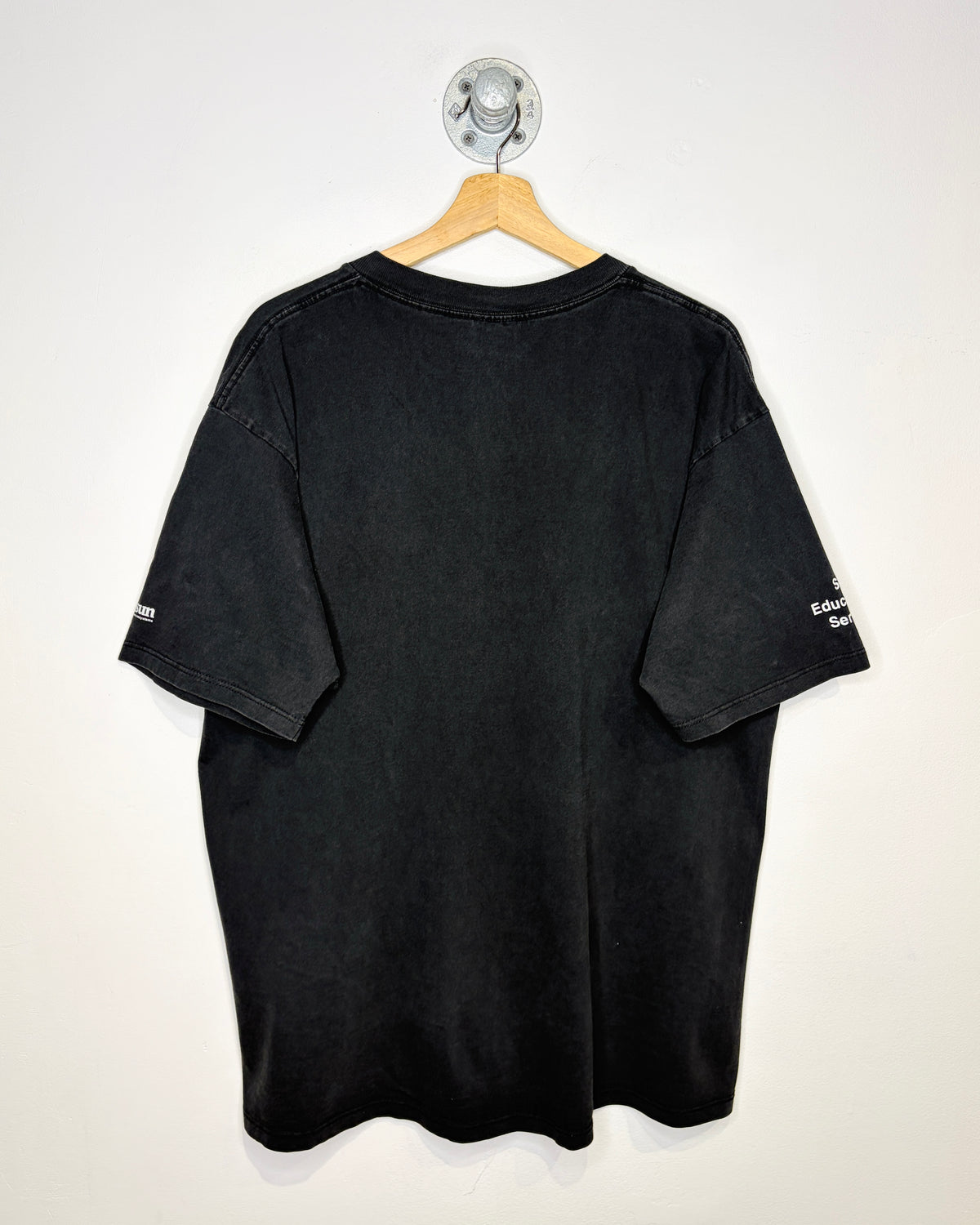 Vintage 90s Java Faded Black Tee Shirt