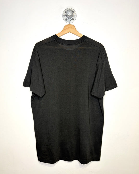 Vintage 90s Batman Paper Thin Black Tee Shirt