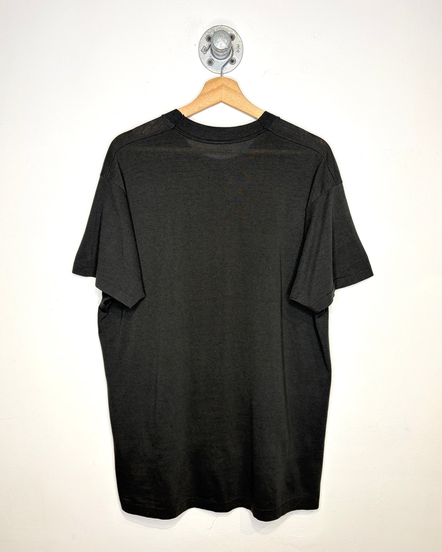 Vintage 90s Batman Paper Thin Black Tee Shirt