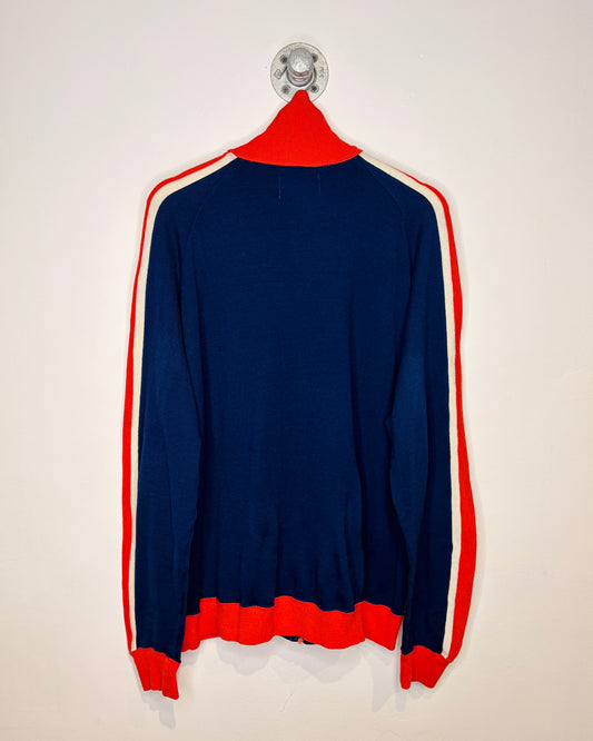 Vintage 70s White Stag Speedo Japanese Made Zip Up Sweatshirt