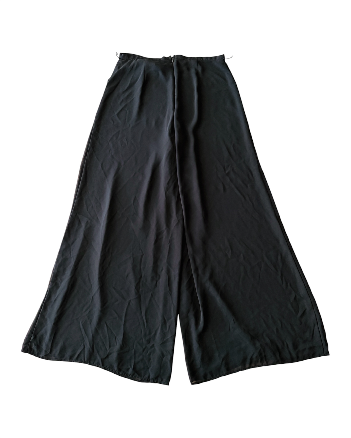 Vintage 90s Women’s Laura Petites Baggy Black Pants