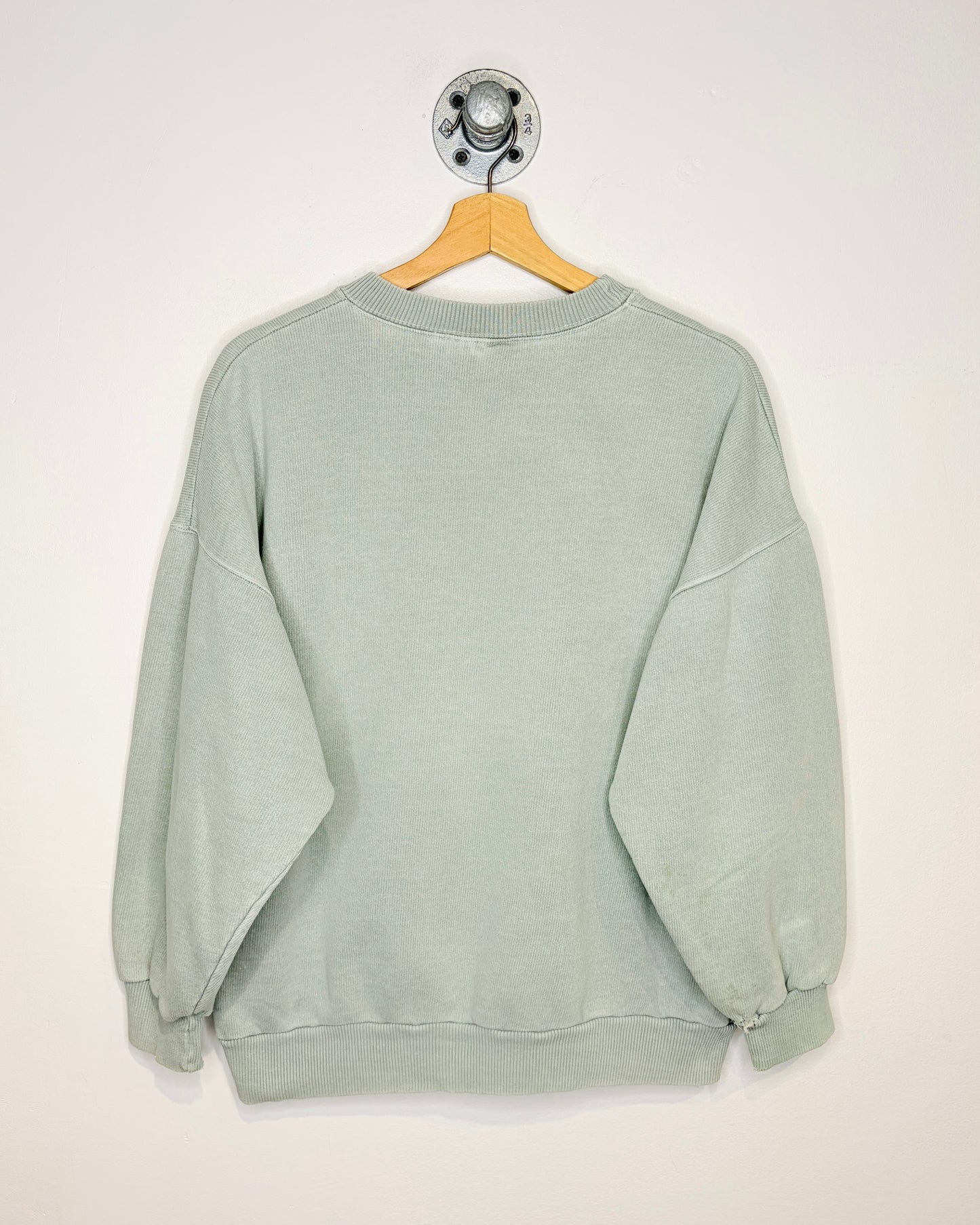Vintage 90s University Of Alberta Golden Bears Faded Grey Crewneck Sweatshirt