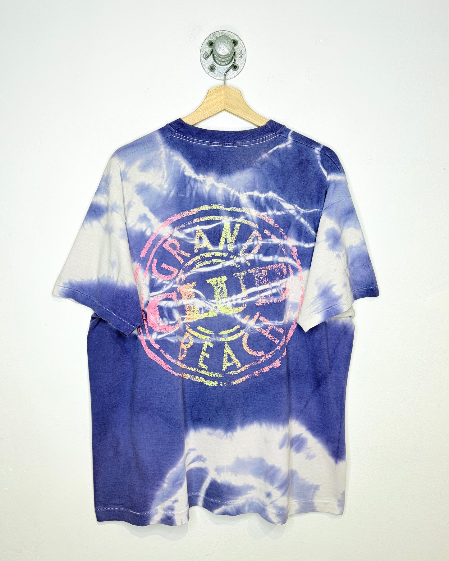 Vintage 90s Grand Beach Club Tie Dye Tee Shirt