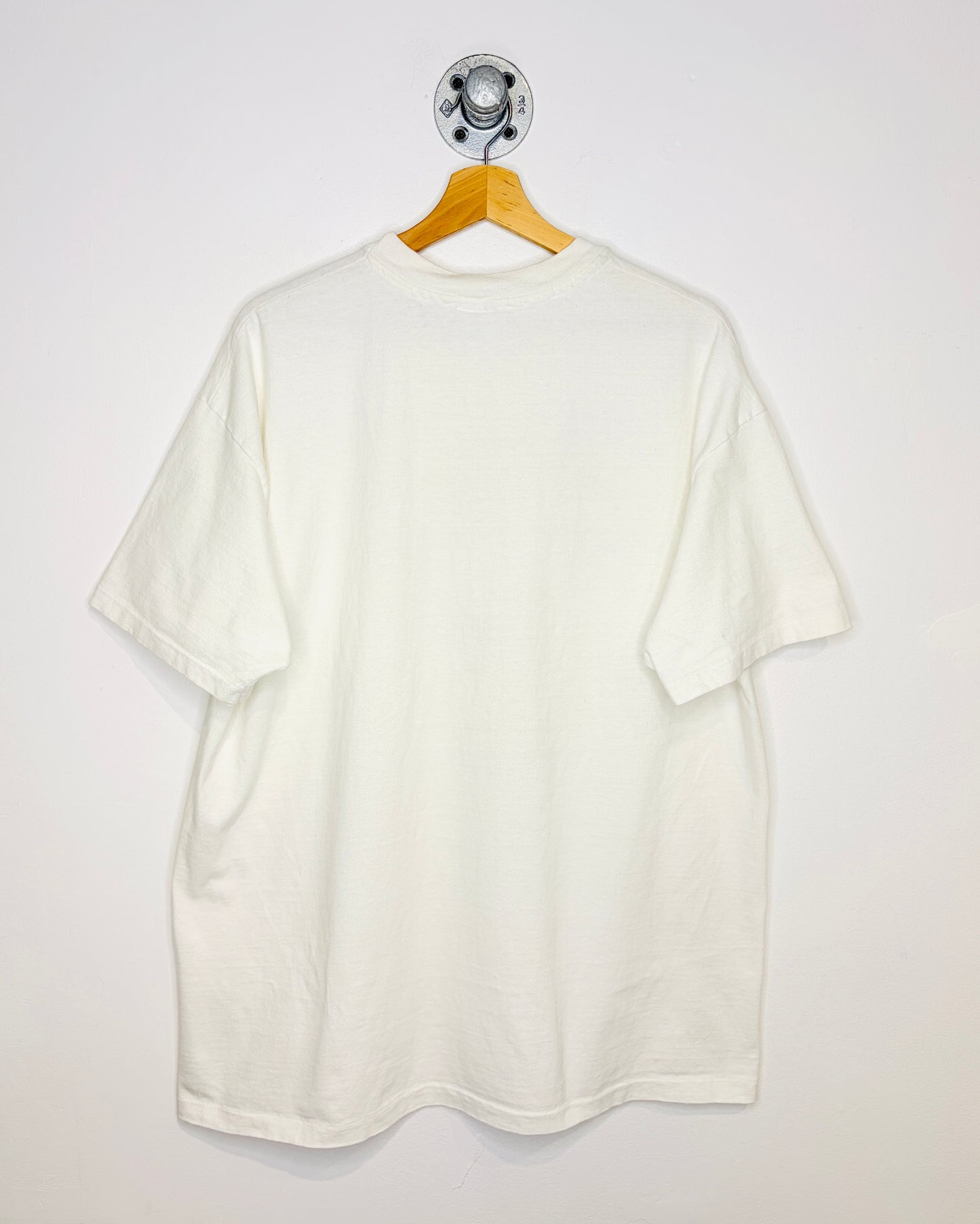Vintage 90s Pharmacia White Tee Shirt