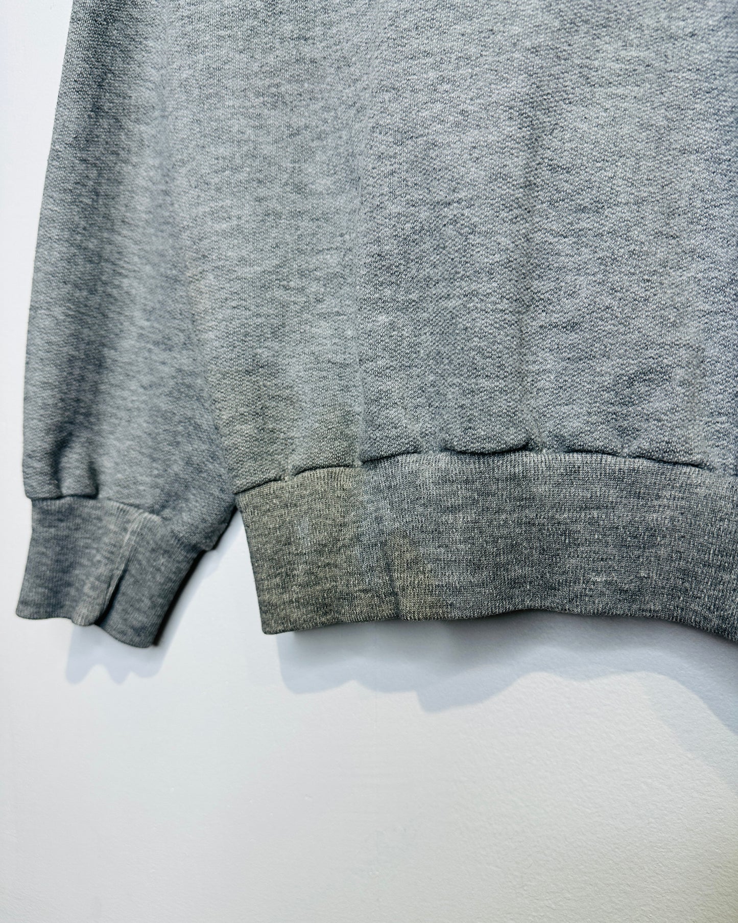 Vintage 1980s Parks And Cemetery Grey Hoodie