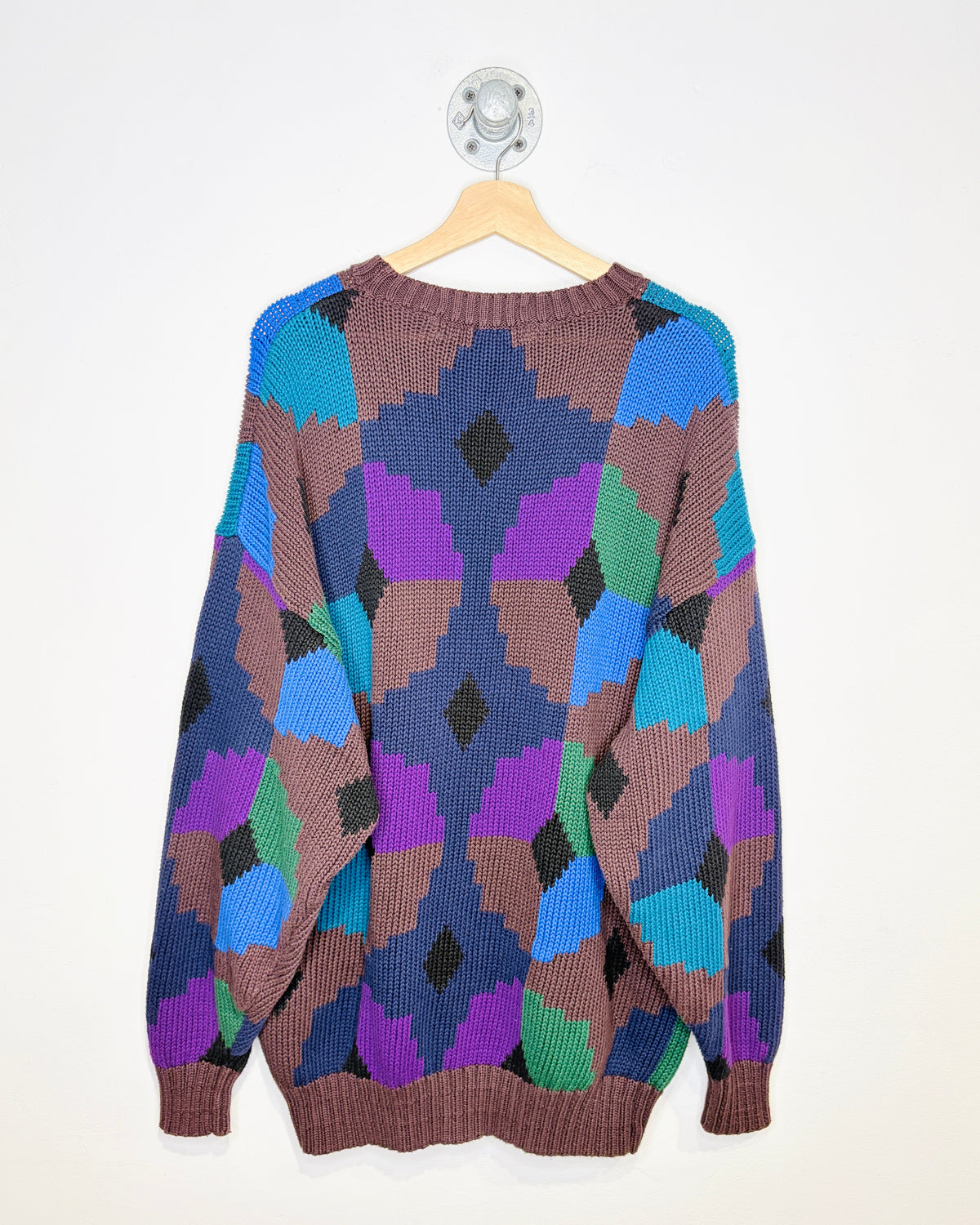 Henry Grethel Studio Heavyweight Abstract Handframe Sweater