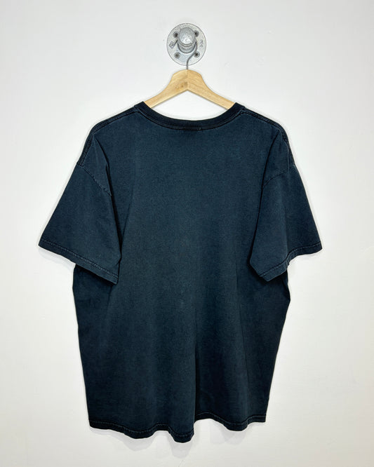 Vintage Y2K Boombah Faded Black Tee Shirt