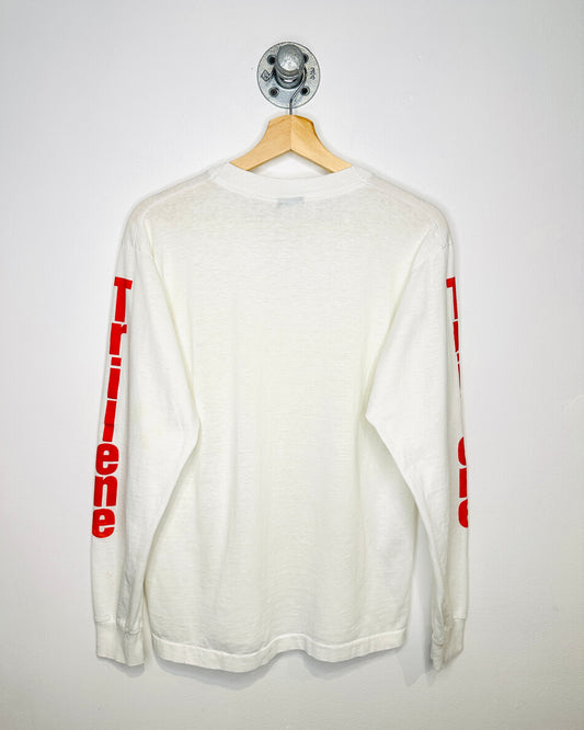 Vintage 90s Berkley Paper Thin White Longsleeve Shirt