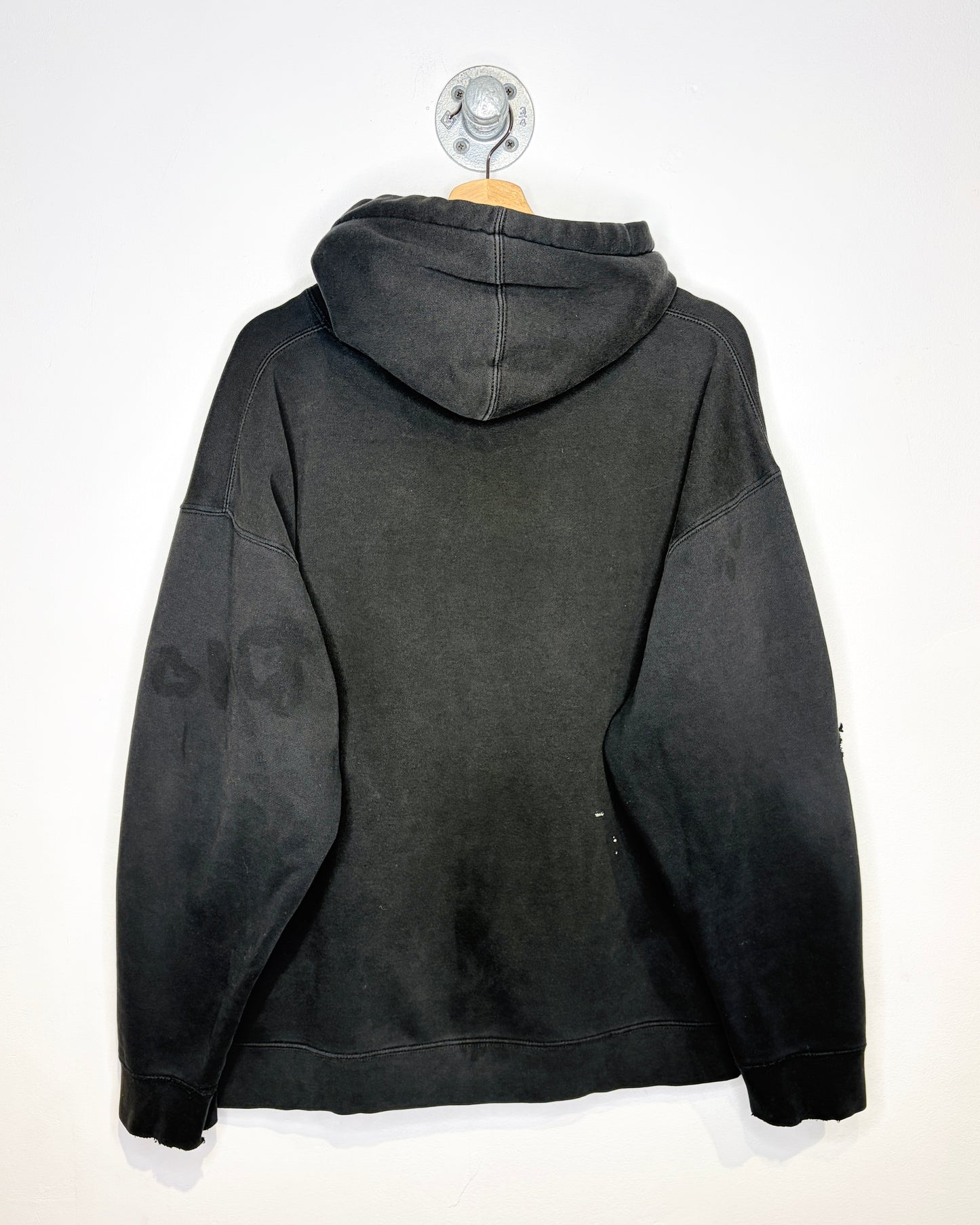 2000s Spitfire Wheels Black Skateboarding Hoodie