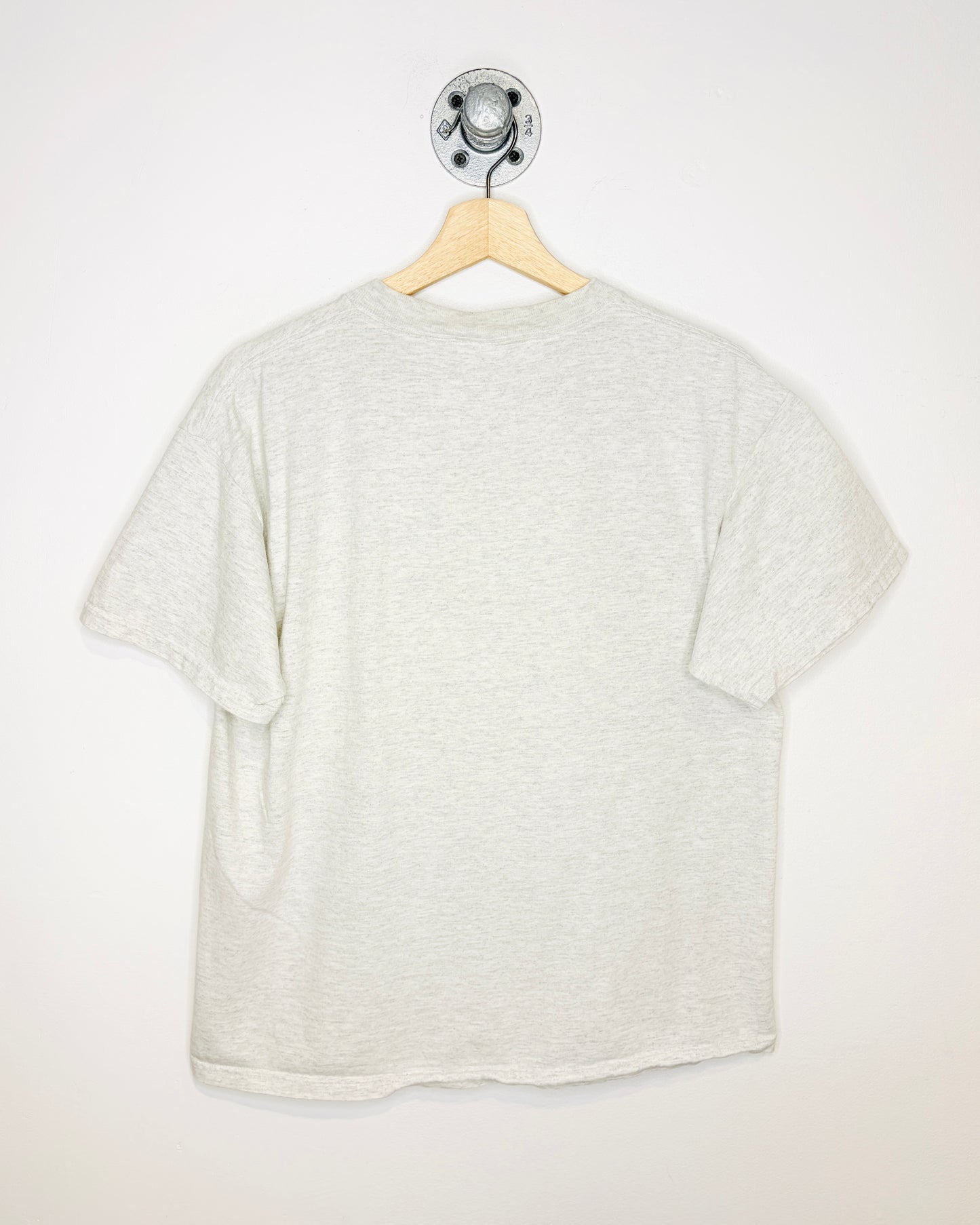 Vintage 90s/00s “God Used Nails COL 2:14” Grey Tee Shirt