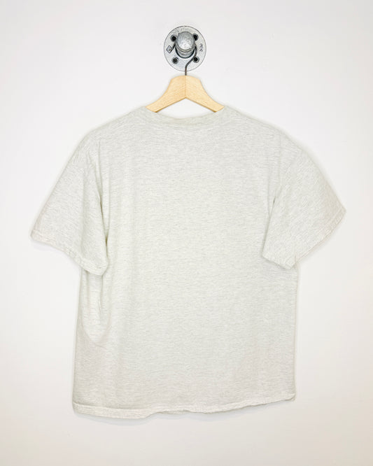 Vintage 90s/00s “God Used Nails COL 2:14” Grey Tee Shirt