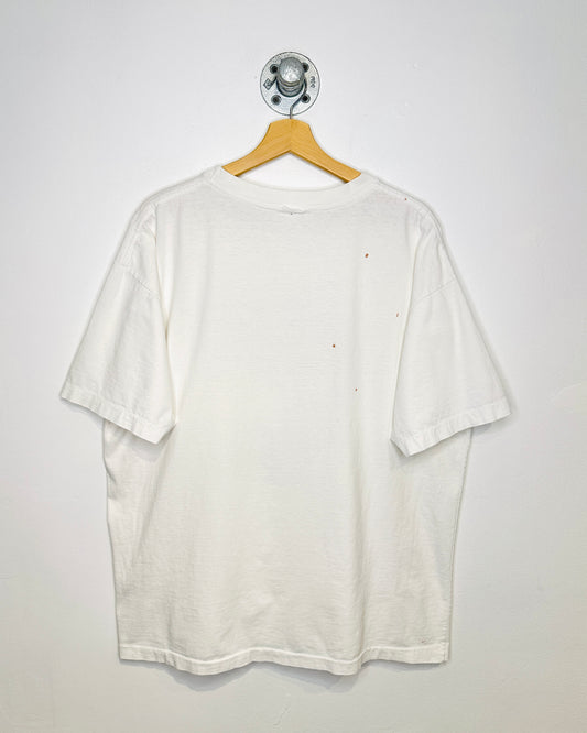 Vintage 90s Northern Elements Driving Range White Tee Shirt