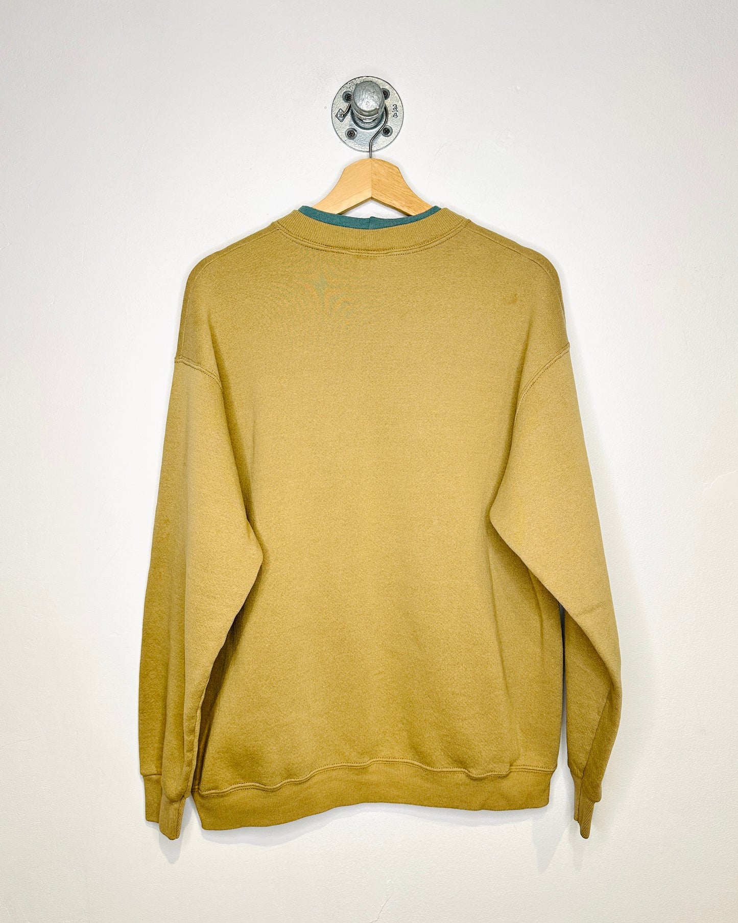 Vintage 1990s Lee Beige Embroidered Rabbit Sweatshirt