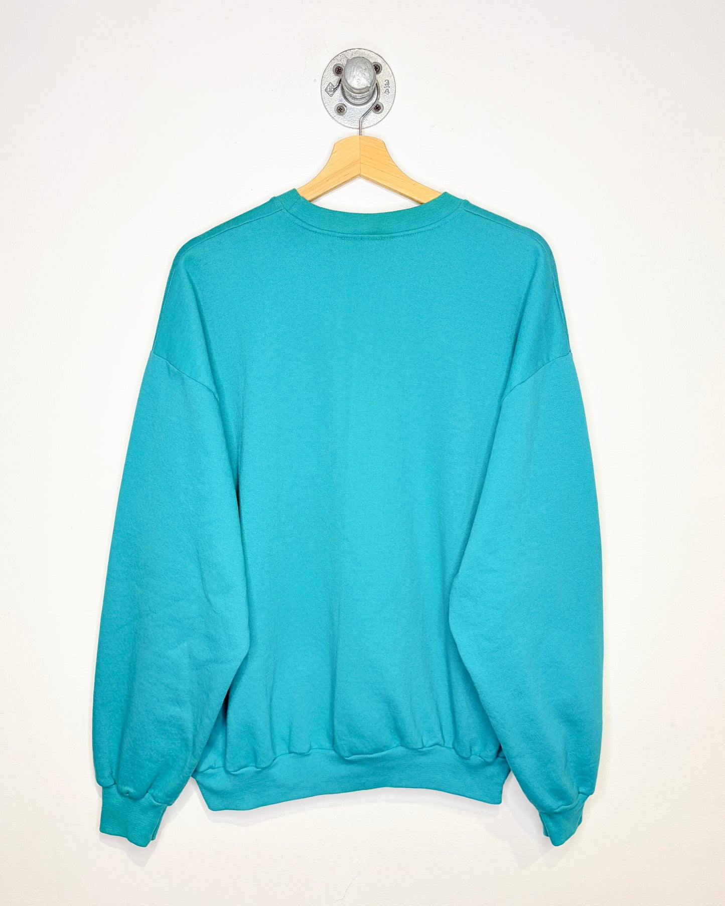 Vintage 90s Dale Sport Teal Crewneck Sweatshirt